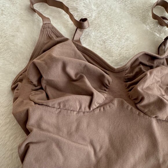 ShaperX NIB 5215 Umber Colored Shapewear Medium Compression Size S/M - Picture 3 of 13